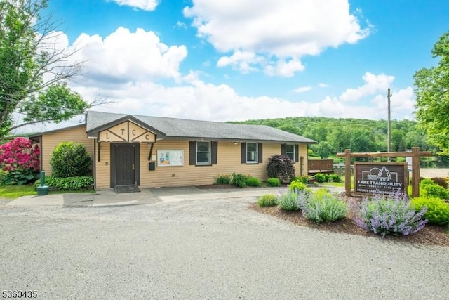 110 Shore Rd, Green Twp, NJ 07821 - view of ranch-style home