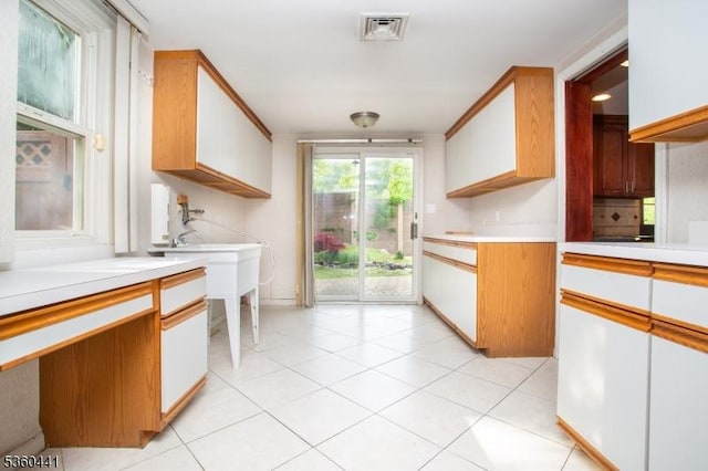 60 Queens Rd, Rockaway Twp, NJ 07866 - kitchen featuring light countertops and light tile patterned flooring