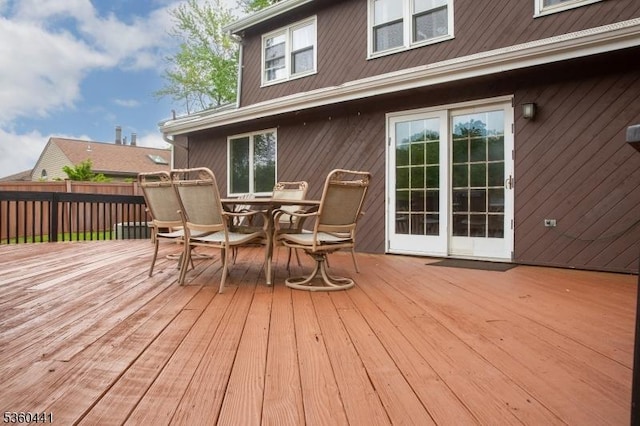 60 Queens Rd, Rockaway Twp, NJ 07866 - deck featuring outdoor dining space