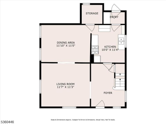 1222 W 3rd St, Plainfield City, NJ 07063 - floor plan / room layout