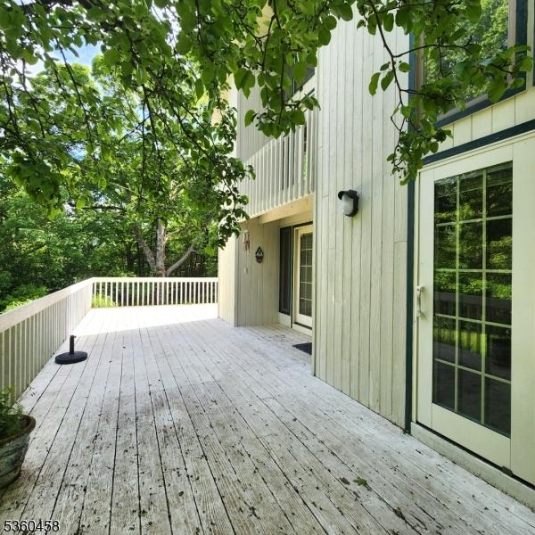 161 Neilson Rd, Wantage Twp, NJ 07461 - view of wooden deck