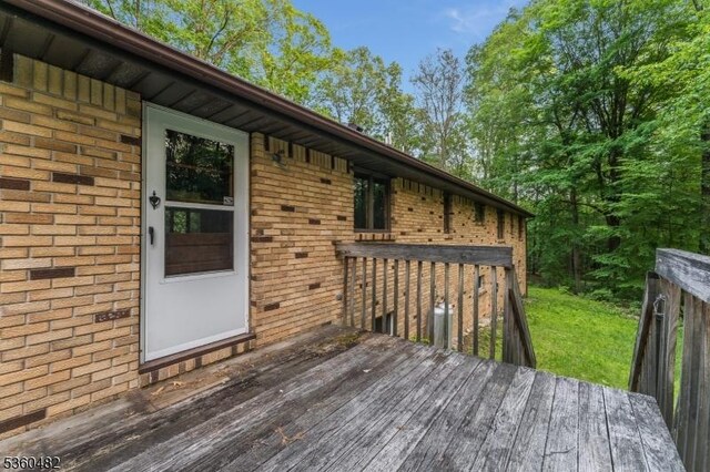 125 Free Union Rd, Liberty Twp, NJ 07823 - view of deck