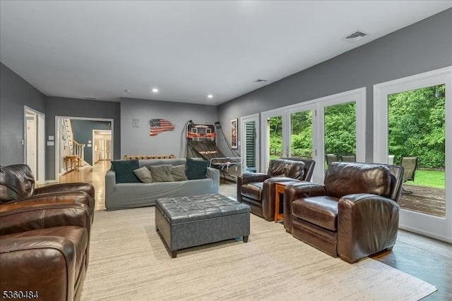 95 Underrock Rd, Sparta Twp, NJ 07871 - living area featuring plenty of natural light and recessed lighting