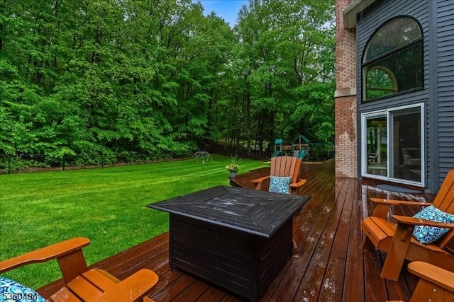95 Underrock Rd, Sparta Twp, NJ 07871 - deck with a yard