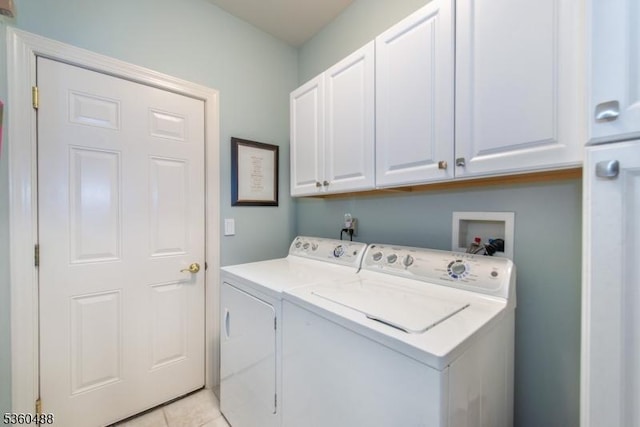 53 Patriots Way, Franklin Twp, NJ 08873 - washroom featuring cabinet space, washing machine and clothes dryer, and light tile patterned floors