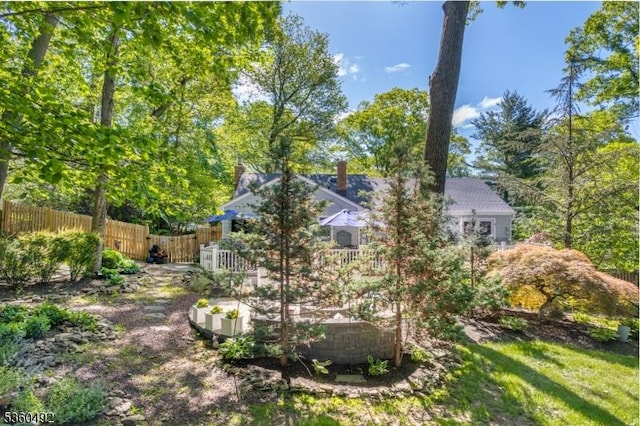 107 Shady Ln, Randolph Twp, NJ 07869 - view of yard