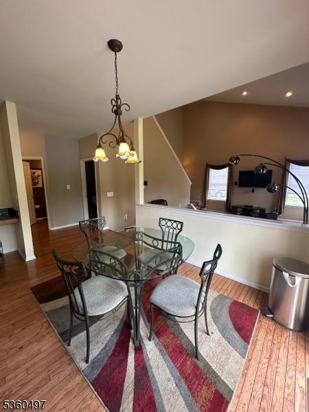 30 Julie Ct, Franklin Twp, NJ 08873 - dining room with wood finished floors and baseboards