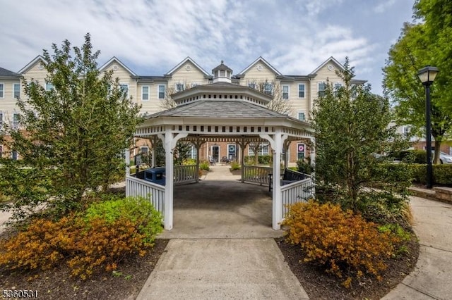 1007 Cunningham Ct Unit 1007, Belleville Twp, NJ 07109 - view of home's community with a gazebo