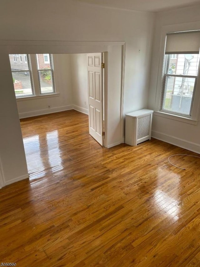 14 Nelson Pl, Maplewood Twp, NJ 07040 - empty room featuring wood finished floors and baseboards