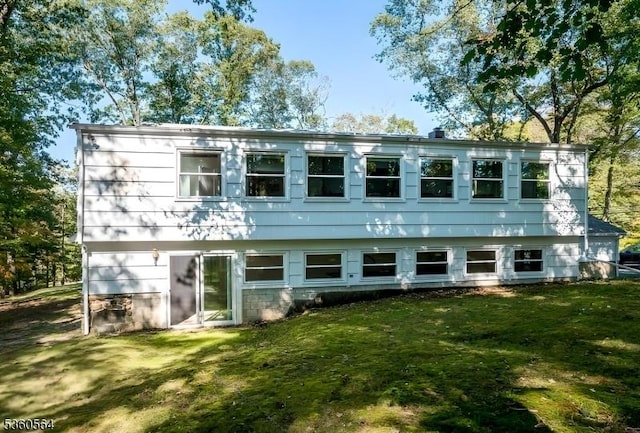 37 King George Rd, Warren Twp, NJ 07059 - view of front of house featuring a front lawn