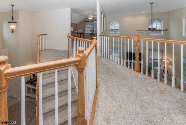 6 Apgar Ct, Raritan Twp, NJ 08822 - hall with carpet flooring and baseboards