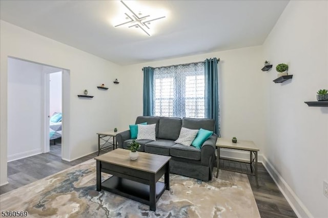 1036 Creger Ave, Union Twp, NJ 07083 - living room with wood finished floors and baseboards