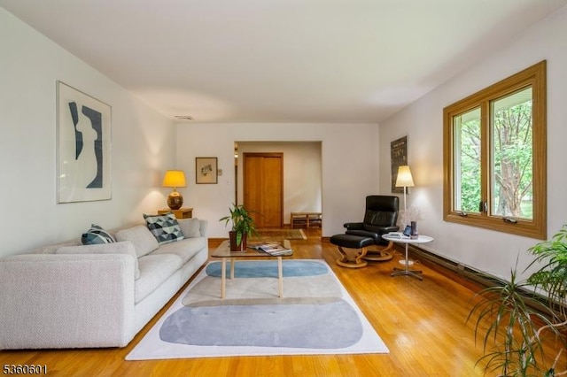 81 Coppermine Rd, Franklin Twp, NJ 08540 - living area featuring wood finished floors