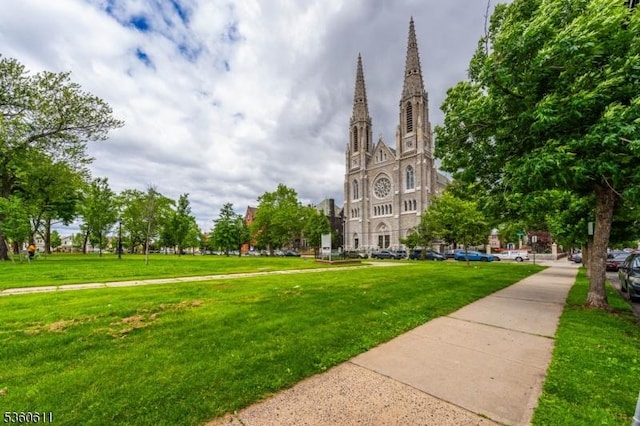 159 2nd St, Elizabeth City, NJ 07206 - view of community featuring a lawn