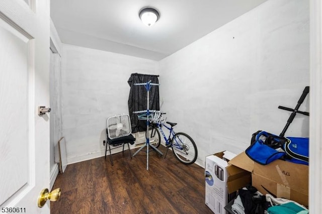 159 2nd St, Elizabeth City, NJ 07206 - misc room featuring wood finished floors