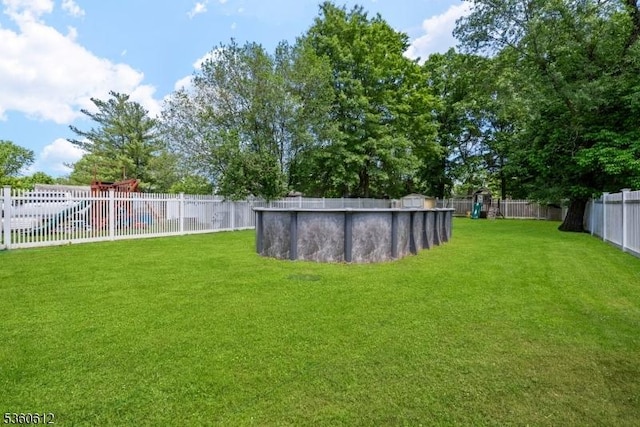 143 Oak St, Bridgewater Twp, NJ 08807 - view of yard with a playground
