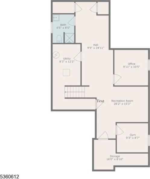 143 Oak St, Bridgewater Twp, NJ 08807 - floor plan / room layout