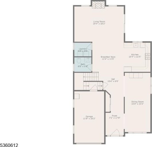 143 Oak St, Bridgewater Twp, NJ 08807 - floor plan / room layout