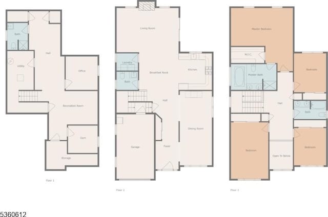 143 Oak St, Bridgewater Twp, NJ 08807 - property floor plan