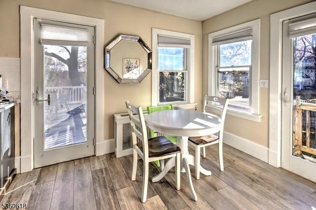 22 Somerset Ave, Bernardsville Boro, NJ 07924 - dining room with wood finished floors and baseboards