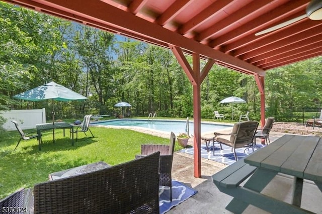 29 Union Ave, New Providence Boro, NJ 07974 - view of patio / terrace featuring an outdoor pool