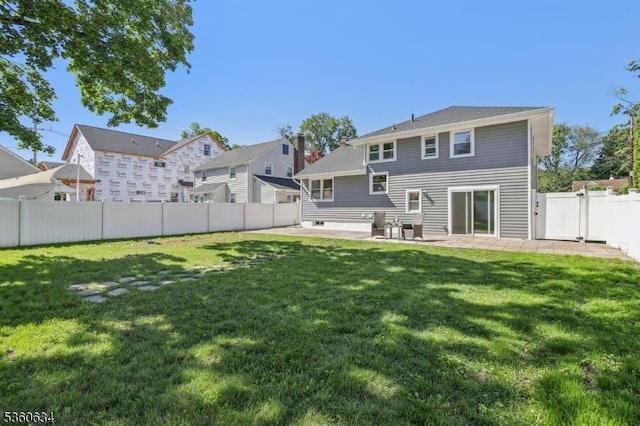 541 Westfield Rd, Scotch Plains Twp, NJ 07076 - rear view of house with a patio