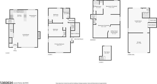 541 Westfield Rd, Scotch Plains Twp, NJ 07076 - property floor plan