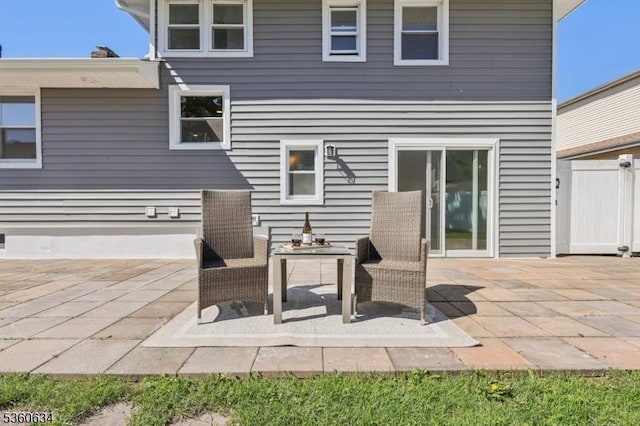 541 Westfield Rd, Scotch Plains Twp, NJ 07076 - rear view of property with a patio