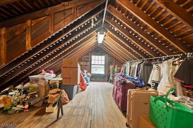 126 Beech St, Nutley Twp, NJ 07110 - view of attic