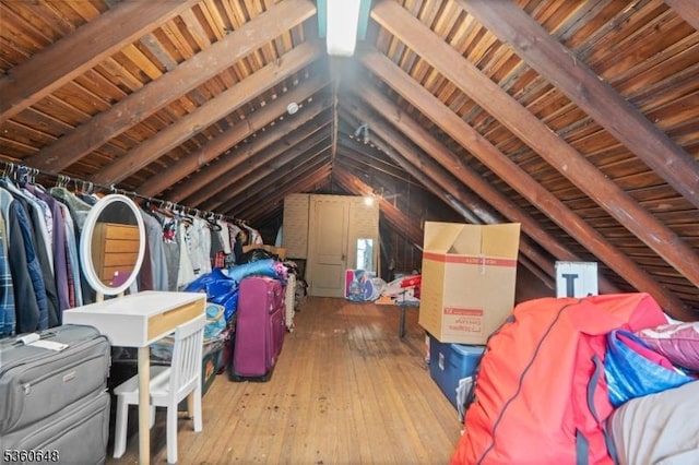 126 Beech St, Nutley Twp, NJ 07110 - view of attic