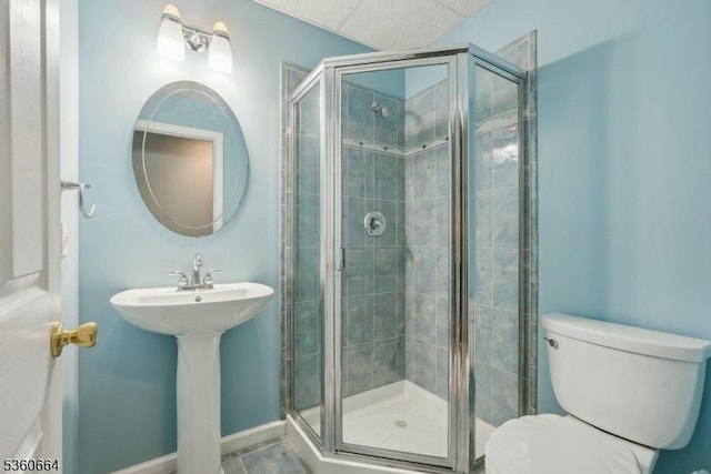 9 Labaw Way, Montgomery Twp, NJ 08502 - bathroom with toilet and a stall shower