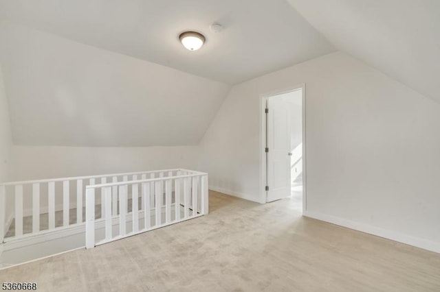 67 Mead St, Newark City, NJ 07106 - additional living space featuring vaulted ceiling and baseboards