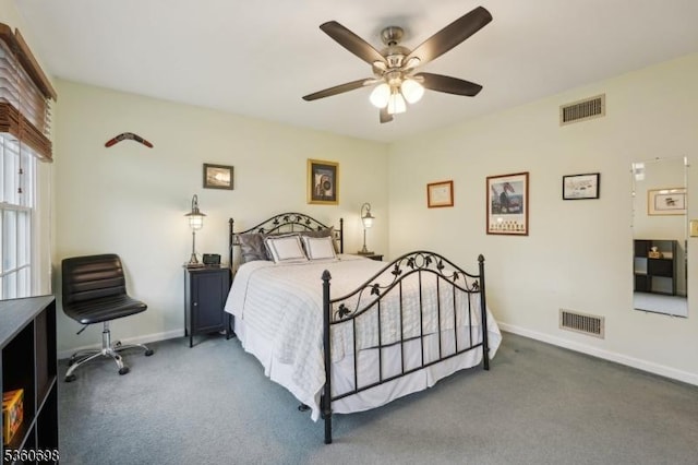7 Michael Ct, Green Twp, NJ 07860 - bedroom with baseboards, carpet floors, and ceiling fan