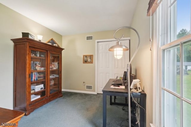 7 Michael Ct, Green Twp, NJ 07860 - office space featuring dark colored carpet and baseboards