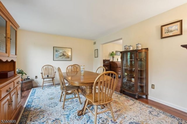 7 Michael Ct, Green Twp, NJ 07860 - dining space with wood finished floors and baseboards
