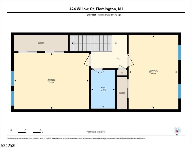 424 Willow Ct, Raritan Twp, NJ 08822 - room layout