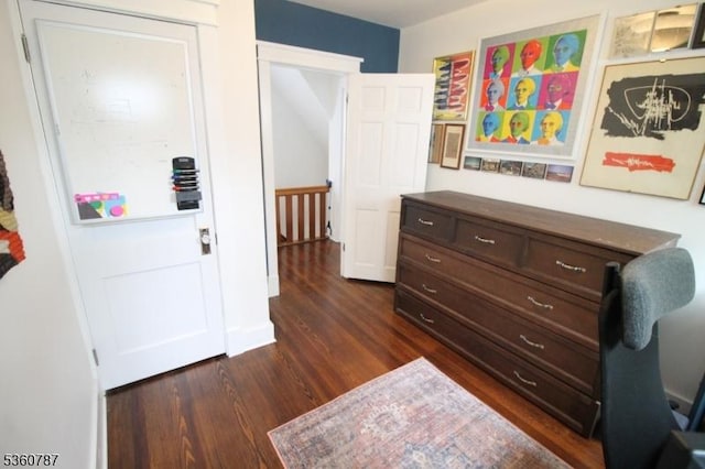 137 Oak Ridge Ave, Nutley Twp, NJ 07110 - bedroom with dark wood-style flooring