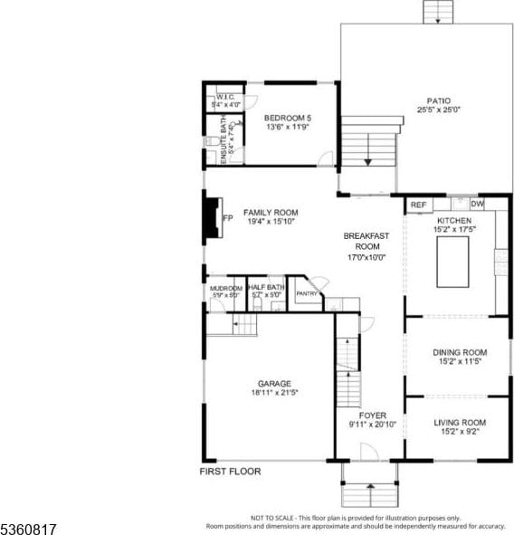 48 Lewis Ave, Summit City, NJ 07901 - home floor plan