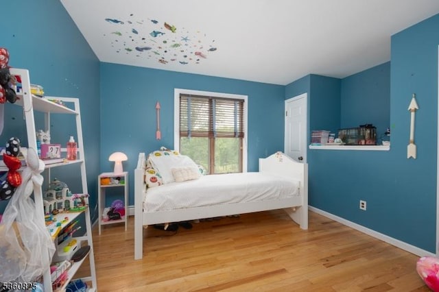 542 Drakestown Rd, Mount Olive Twp, NJ 07836 - bedroom featuring wood finished floors, baseboards, and a baseboard radiator
