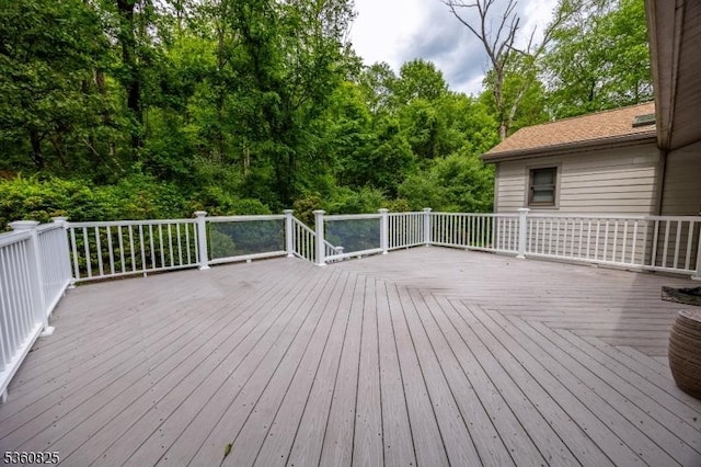 542 Drakestown Rd, Mount Olive Twp, NJ 07836 - view of wooden deck