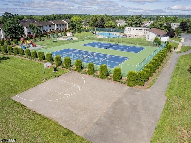 5 Portsmouth Ct, Raritan Twp, NJ 08822 - aerial view of residential area