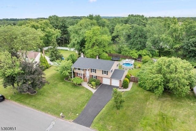 39 Fox Chase Run, Hillsborough Twp, NJ 08844 - view of subject property with a forest