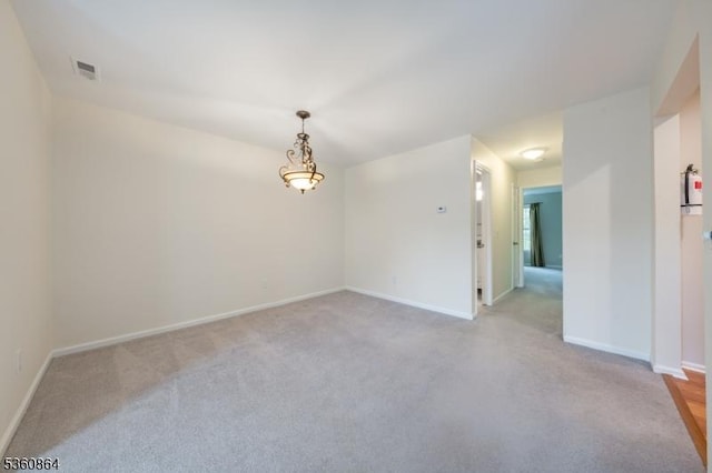 48 Jamestown Rd, Bernards Twp, NJ 07920 - spare room featuring light carpet and baseboards