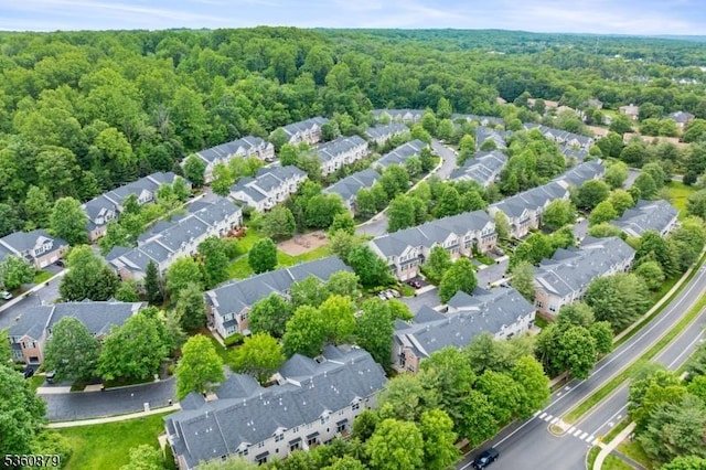 25 Kennedy Ct, Montgomery Twp, NJ 08540 - aerial perspective of suburban area with a heavily wooded area