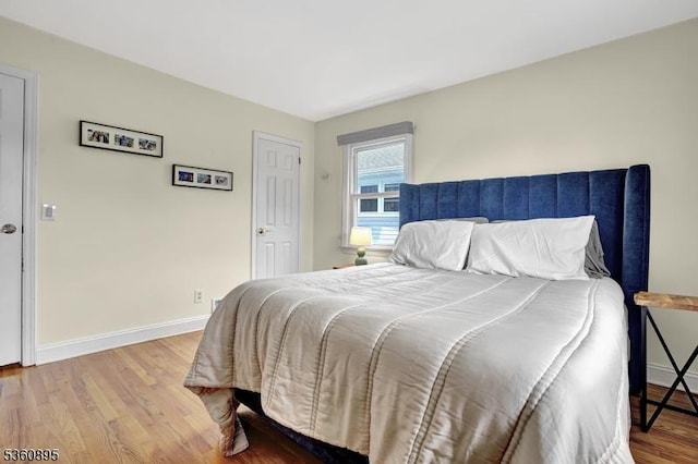 51 Hoffman Ave, Parsippany-Troy Hills Twp, NJ 07034 - bedroom with baseboards and wood finished floors