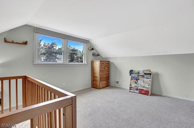 51 Hoffman Ave, Parsippany-Troy Hills Twp, NJ 07034 - carpeted bedroom featuring lofted ceiling and baseboards