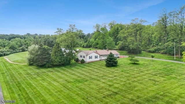 16 Hogback Rd, Franklin Twp, NJ 08867 - view from above of property with a heavily wooded area