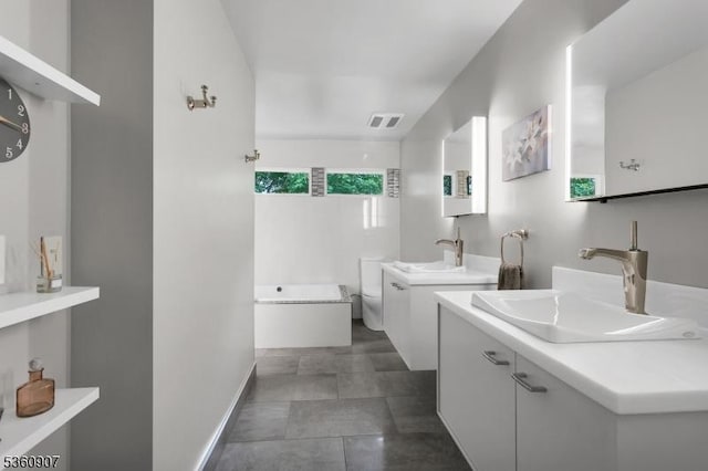 34 Keats Rd, Bernards Twp, NJ 07920 - full bath with vanity, a bath, and toilet