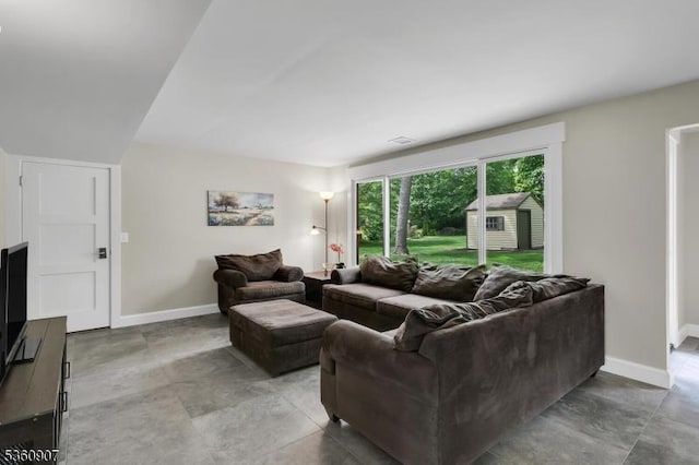 34 Keats Rd, Bernards Twp, NJ 07920 - living area with baseboards