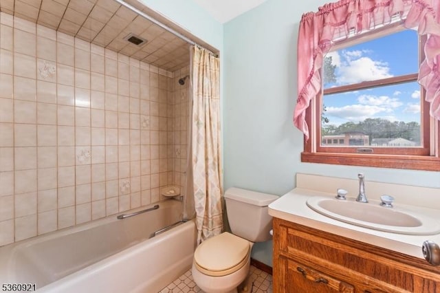 10 Garden Pl, Cranford Twp, NJ 07016 - full bath with shower / bath combo, toilet, and vanity